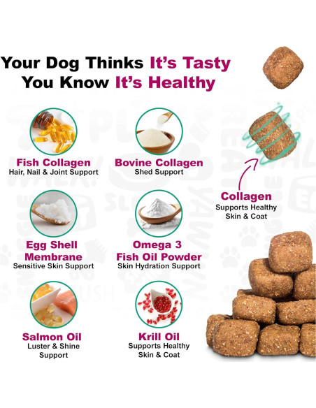 Suplemento para Piel y Abrigo Doggie Dailies Pato 225 masticables