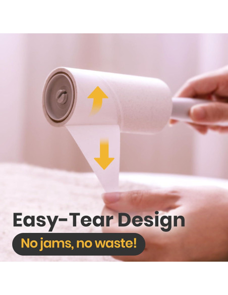 Rodillo Adhesivo DELOMO para Mascotas - 1 Rodillo + 3 Recargas