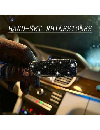 Juego de 2 Sujetadores de Gafas de Sol Turcee con Rhinestones