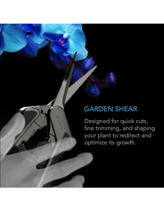 Tijera de Poda AC Infinity 16.8 cm Acero Inoxidable Ergonómica 2