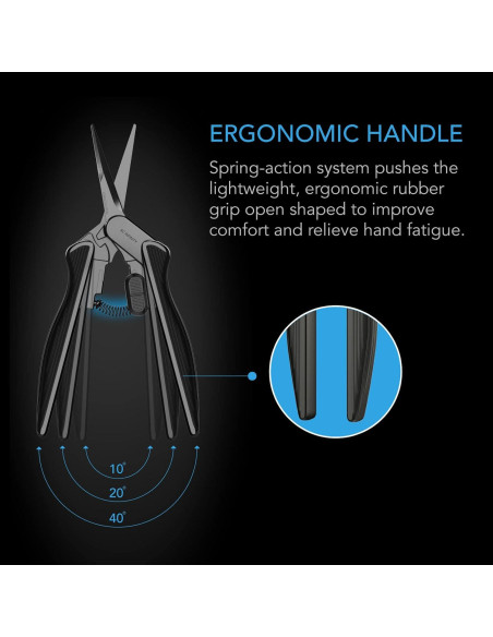 Tijera de Poda AC Infinity 16.8 cm Acero Inoxidable Ergonómica