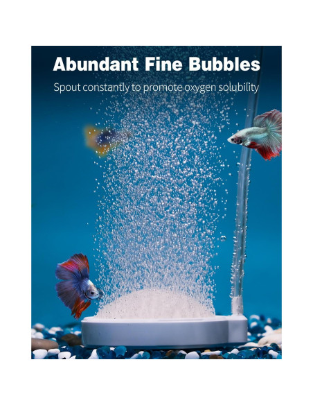 Pawfly Piedra de Aire Hemisférica Difusor de Oxígeno 8.56 cm