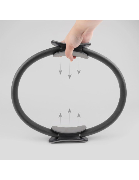 Anillo de Pilates Phoenix Fitness 38 cm Doble Mango Resistencia