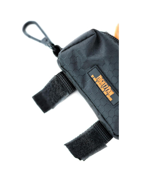 Soporte para bolsas de excremento de perro Mighty Paw - Negro