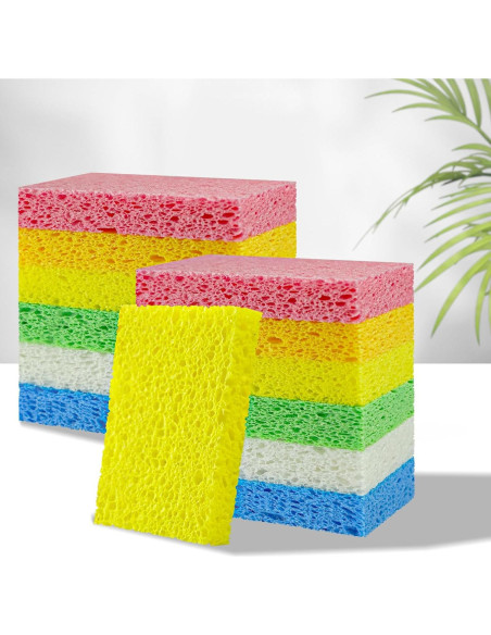 Esponjas de Cocina Biguphate 24 PCS Celulosa Ecológicas