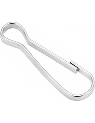 20 Ganchos de Clip de Acero Inoxidable 304 29mm - Sujetadores