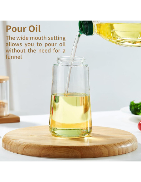 Rociador de Aceite DOPUDO 470ml Vidrio Premium Negro