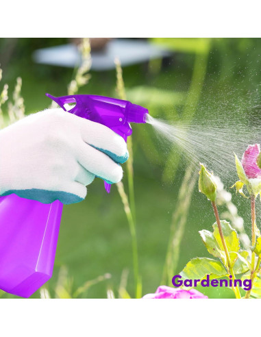 Botellas de Spray DilaBee 8oz 2-Pack Azul y Púrpura