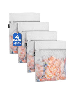 Bolsas de Malla para Lavandería Handy - Paquete de 4 - 30x40 cm