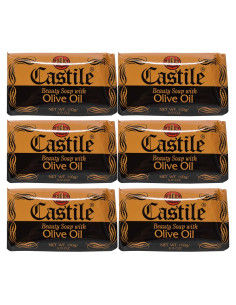 Jabón de Belleza Castile con Aceite de Oliva - Paquete de 6