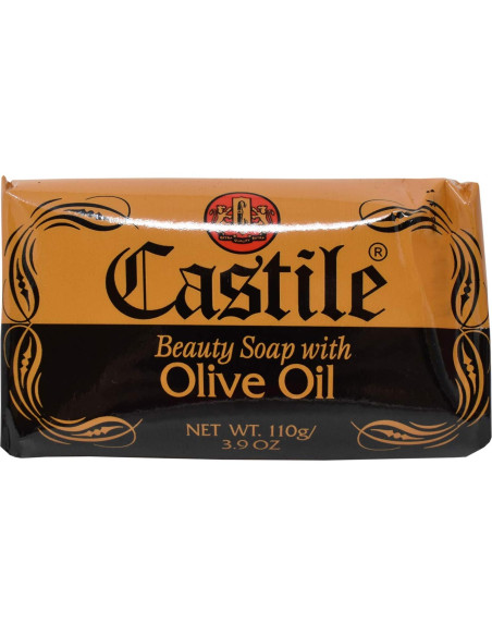 Jabón de Belleza Castile con Aceite de Oliva - Paquete de 6