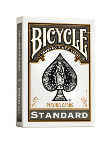 Bicicleta Cartas de Juego Negras + Dados 10 Contar 16mm