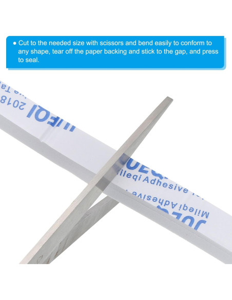 Cinta de Espuma Aislante PATIKIL 2m x 12mm x 10mm Blanca