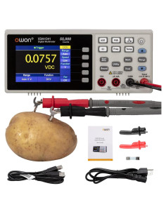 Multímetro Digital Owon XDM1041, 1000V, 10A, Pantalla LCD 3.5"