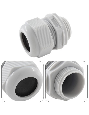Glands de Cable NPT 1 Cionyce - 2 Piezas Nylon Impermeables