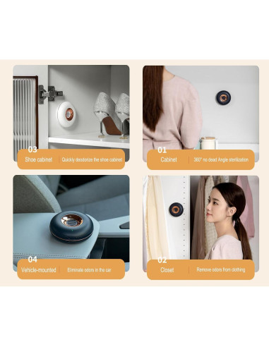 Desodorante de Refrigerador OUTWAY GXZ-RD1 Ozono Recargable