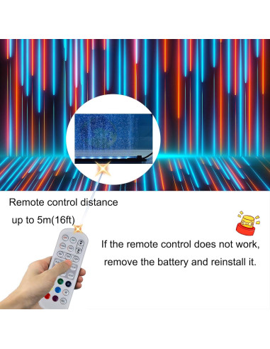 Acuario Carefree Fish Luz LED 20W 24" Espectro Completo IP68