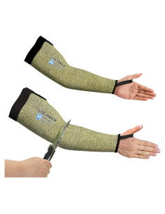 Mangas de Protección Schwer 10 Pares ANSI A5 Resistentes al Fuego