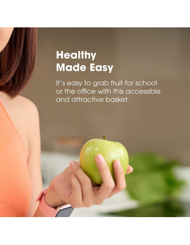 Cesta Redonda de Metal 2 Niveles Gourmet Basics Mikasa 35.6 cm