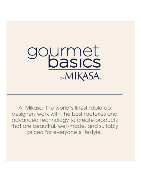 Cesta Redonda de Metal 2 Niveles Gourmet Basics Mikasa 35.6 cm