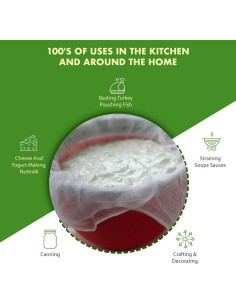 Tela de Queso 100% Algodón Regency Wraps 91x182 cm - Grado Chef 2