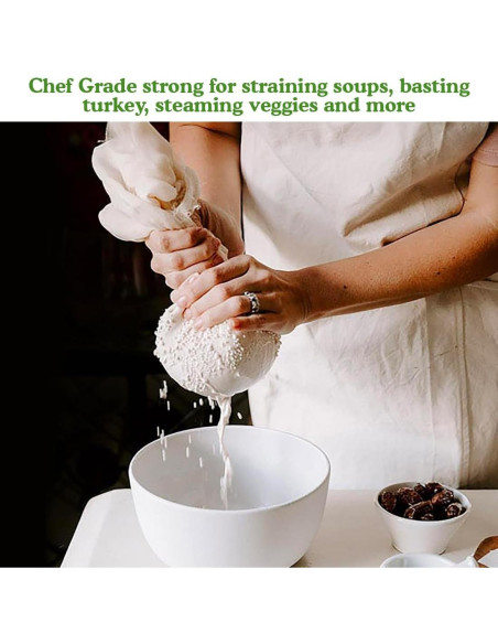 Tela de Queso 100% Algodón Regency Wraps 91x182 cm - Grado Chef