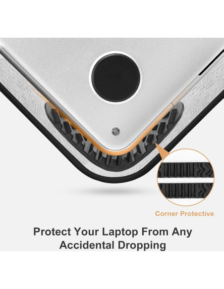 Funda Protectora 360 MOSISO para Laptop 13.3" Negra