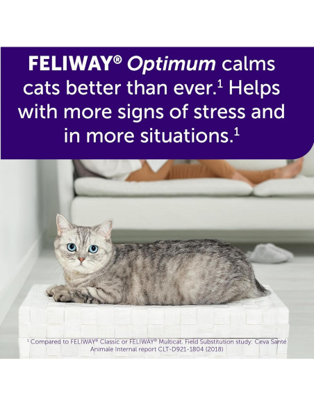 Difusor de Feromonas para Gatos Feliway Optimum 48ml 30 Días