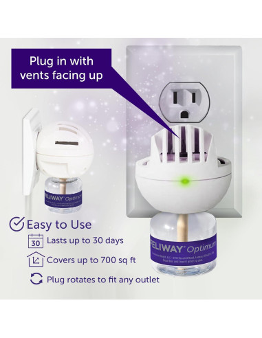 Difusor de Feromonas para Gatos Feliway Optimum 48ml 30 Días