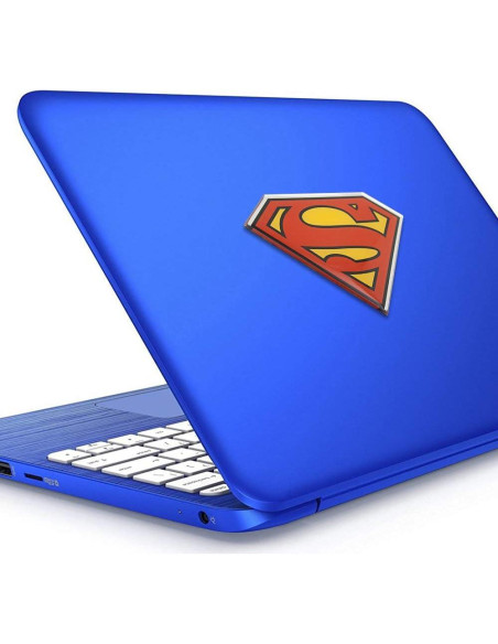 Calcomanía de Auto Fan Emblems Superman Cromo 11.18x8.64cm