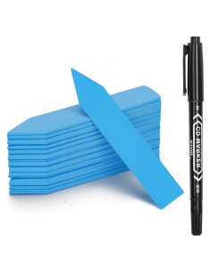 Etiquetas de Jardín KINGLAKE 10 cm Plástico Impermeables 100 Pcs