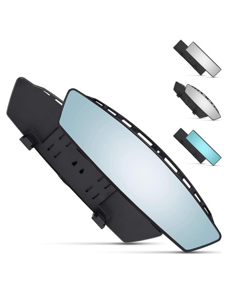 Espejo Retrovisor Panorámico Verivue 30.5x7.6 cm Antirreflejo