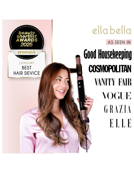 Estilizador Profesional de Aire Caliente ELLA BELLA 6 en 1
