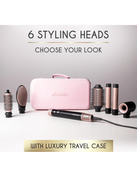 Estilizador Profesional de Aire Caliente ELLA BELLA 6 en 1