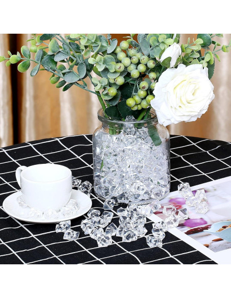 180 Gemas de Plástico Multicolores TeeLiy para Decoración