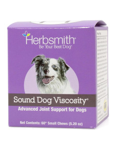 Suplemento Articular Herbsmith Sound Dog Viscosity 60 Masticables