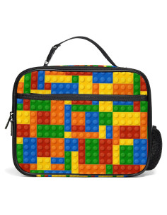 Caja de Almuerzo Grande WOBAGMEN Ladrillo Aislada 7.6L