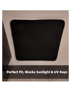 Sombra de Ventana de Tragaluces RV WanDwel 16x16 cm Aislante 2