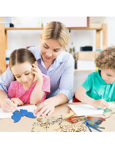 Kit de Campana de Viento 3D Fennoral para Niños - 16 Mariposas 2