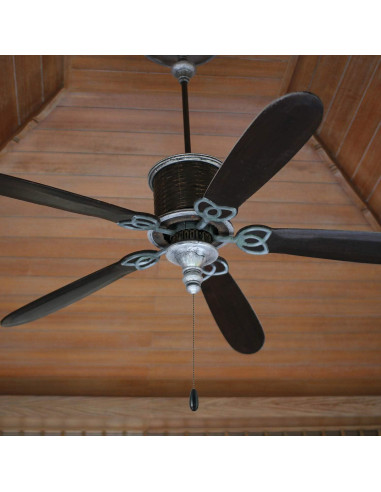 Extensores de Cadenas de Tirar de Madera Boao 8 Piezas 35 cm Negro