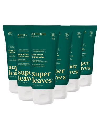 Crema de Manos ATTITUDE 73.93 ml Vegana Earl Grey y Pepino