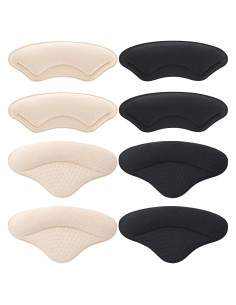 4 Pares Almohadillas para Talones Comfowner Antideslizantes