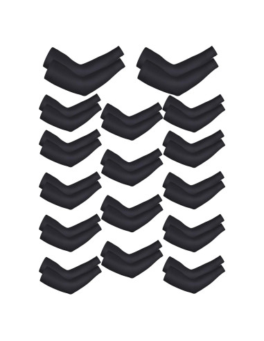 Mangas de Protección Solar UV Bememo 16 Pares Unisex