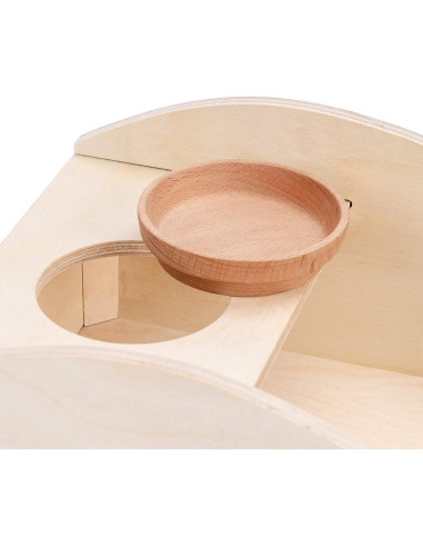 Caja de Baño de Arena Mediana Niteangel para Hámsters 30x20 cm