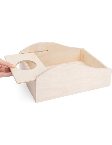 Caja de Baño de Arena Mediana Niteangel para Hámsters 30x20 cm