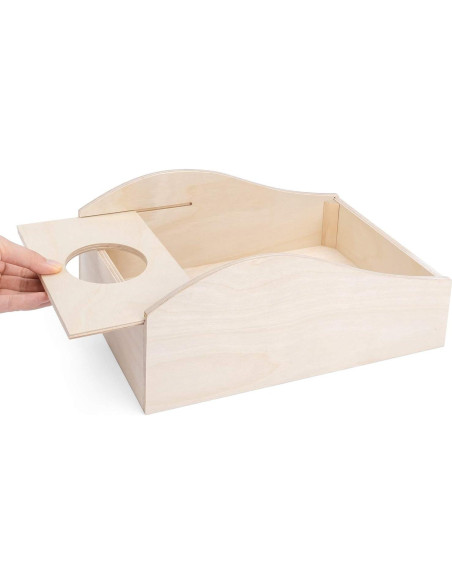 Caja de Baño de Arena Mediana Niteangel para Hámsters 30x20 cm