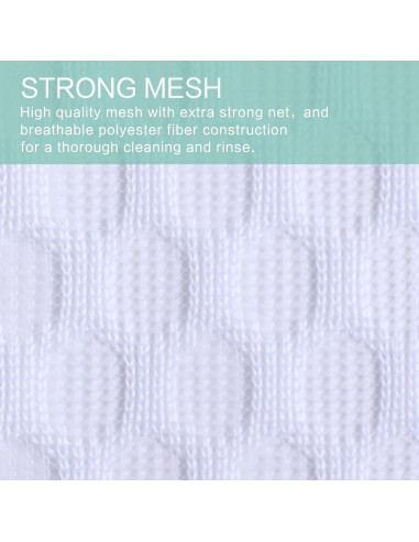 Paquete de 3 Bolsas de Malla Syhskhy para Lavadora 30x40 cm