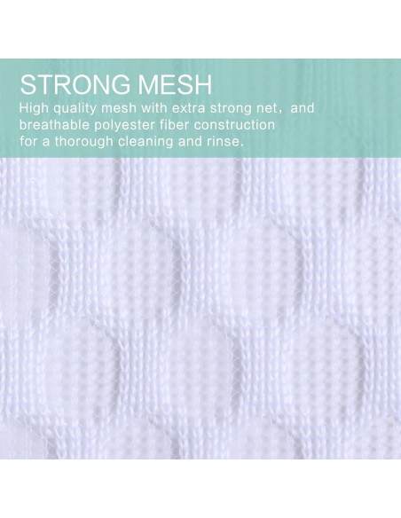 Paquete de 3 Bolsas de Malla Syhskhy para Lavadora 30x40 cm