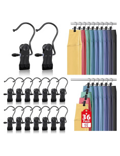 Paquete de 36 Ganchos para Botas Besslly - Organizador de Closet