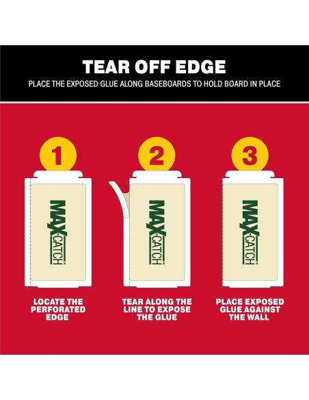 Trampa de Pegamento Catchmaster 36 Unidades para Ratones e Insectos